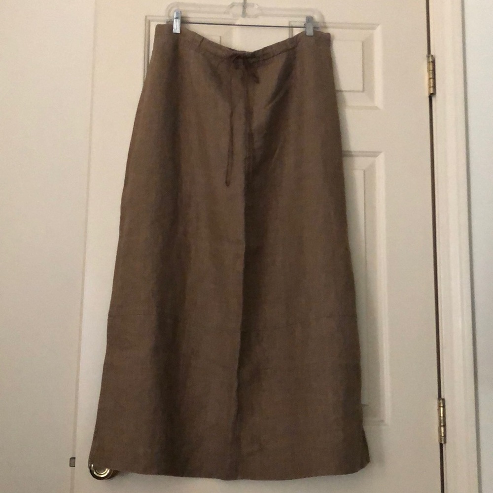 J.Jill Linen Maxi Skirt